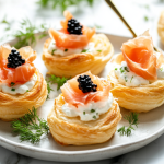 Smoked Salmon, Caviar, And Prosciutto Recipe