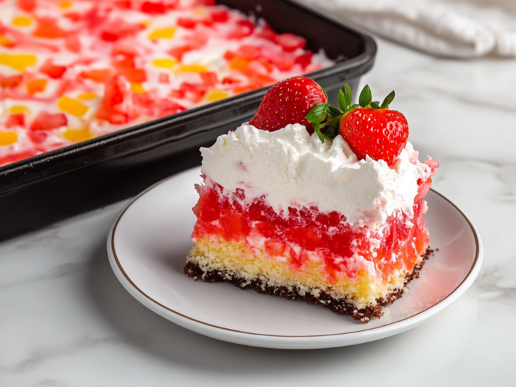 Strawberry Jello Poke Cake Recipe: Easy and Delicious Dessert!