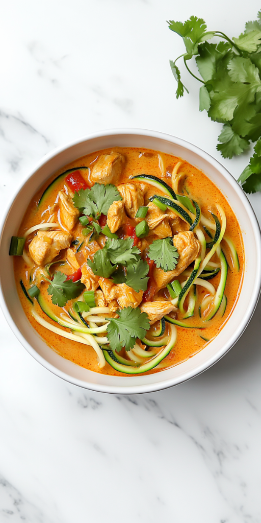 Keto Thai Curry Chicken Soup: A Low-Carb, High-Flavor Bowl of Goodness