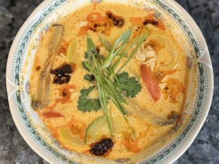Keto Thai Curry Chicken Soup Recipe