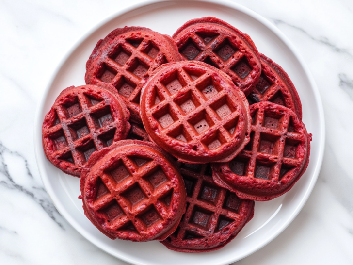 Gluten Free Red Velvet Waffles Recipe: A Sweet Valentine’s Day Treat!
