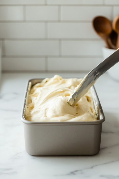 Smooth the top evenly.