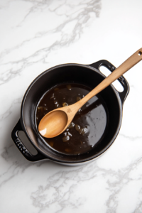 melting-butter-adding-onions-keto-french-onion-soup