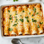 Easy Low Carb Shrimp Enchiladas recipe