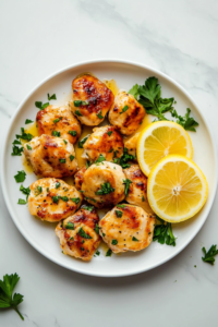 Chicken Scallopini is ready to serve