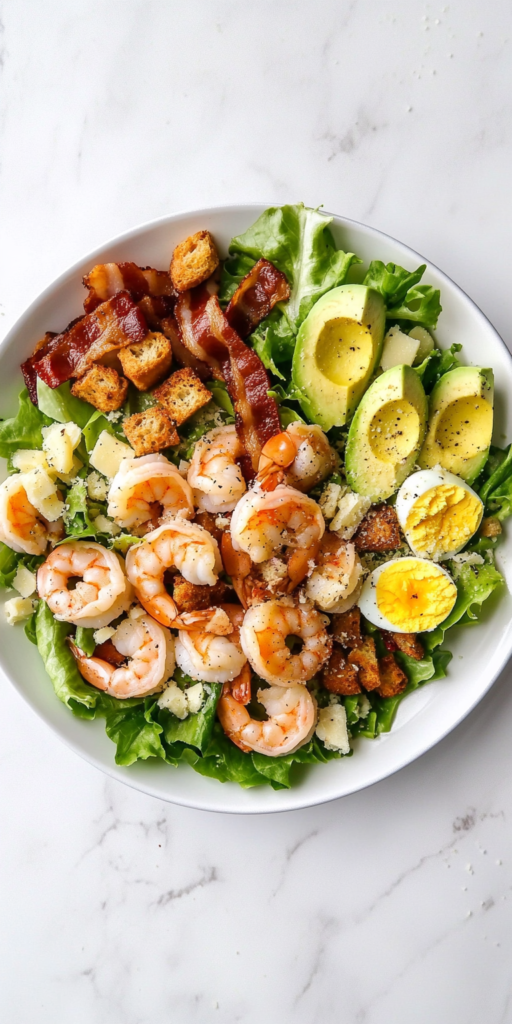 Easy Shrimp Caesar Salad Recipe