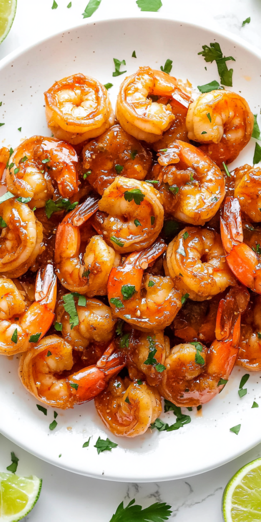Garlic Honey Lime Shrimp