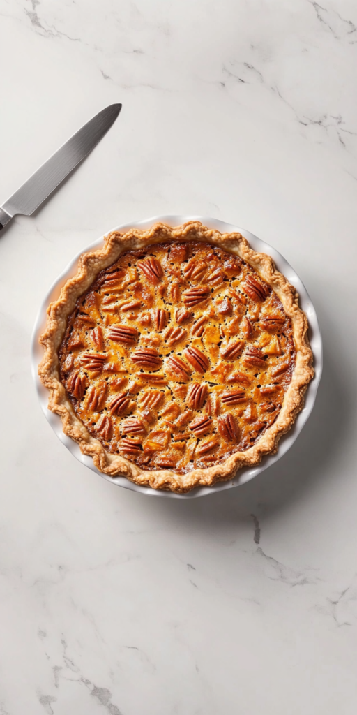 Grandma's Sweet Potato Pecan Pie Recipe is ready