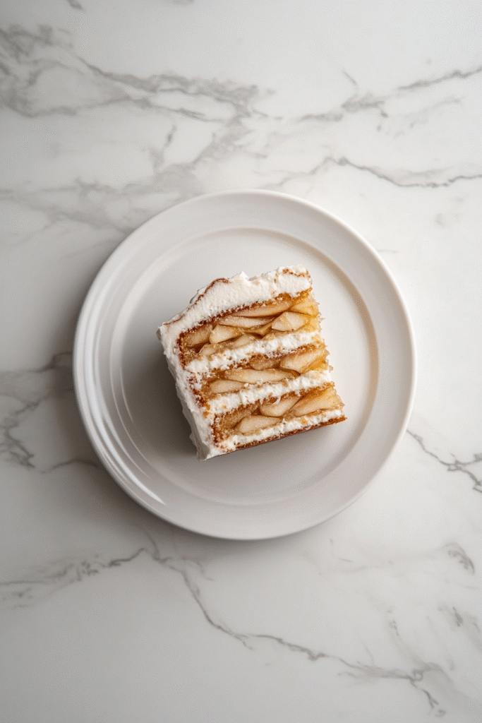 Invisible Apple Cake