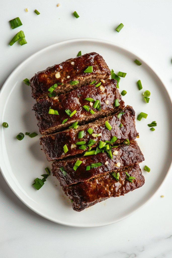 Keto Meatloaf with Spring Onion Kick