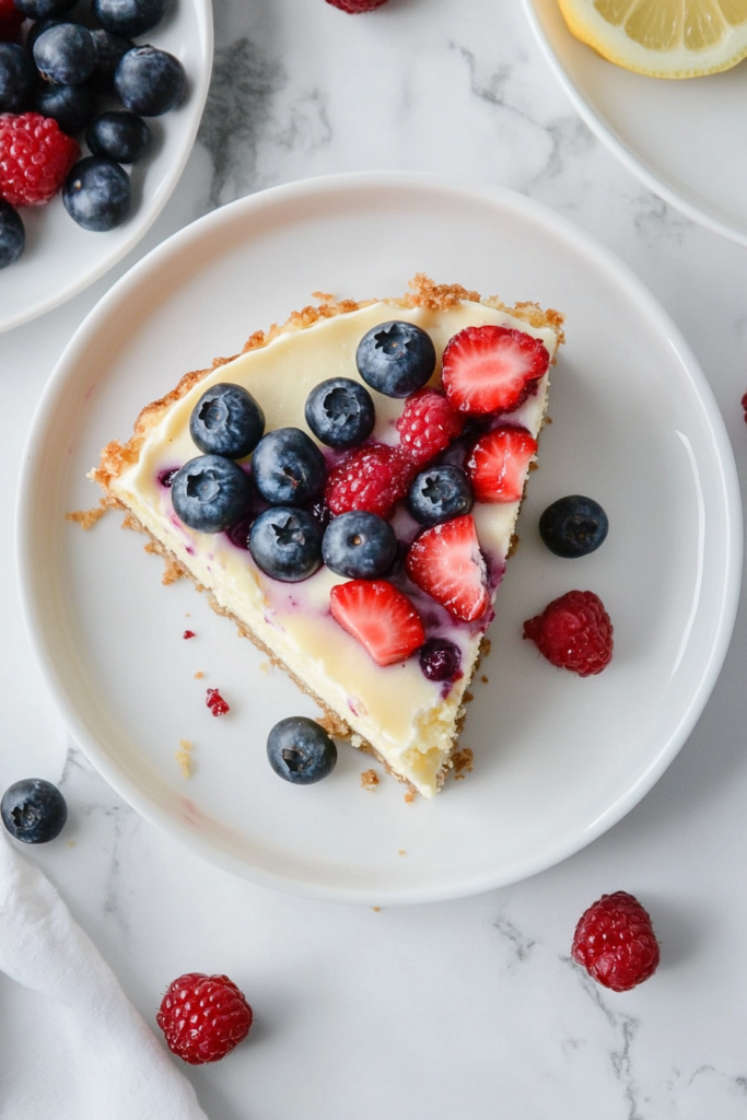 Lemon Blueberry Pound Cake
