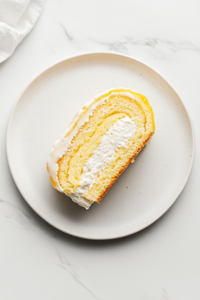 Lemon Cake Roll Recipe