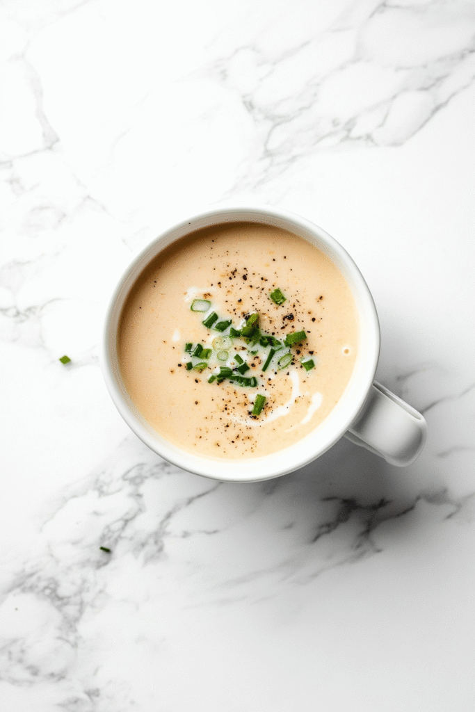 Lobster Bisque with Spring Onions