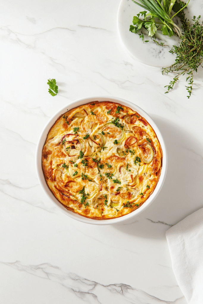 Spring Onion Frittata
