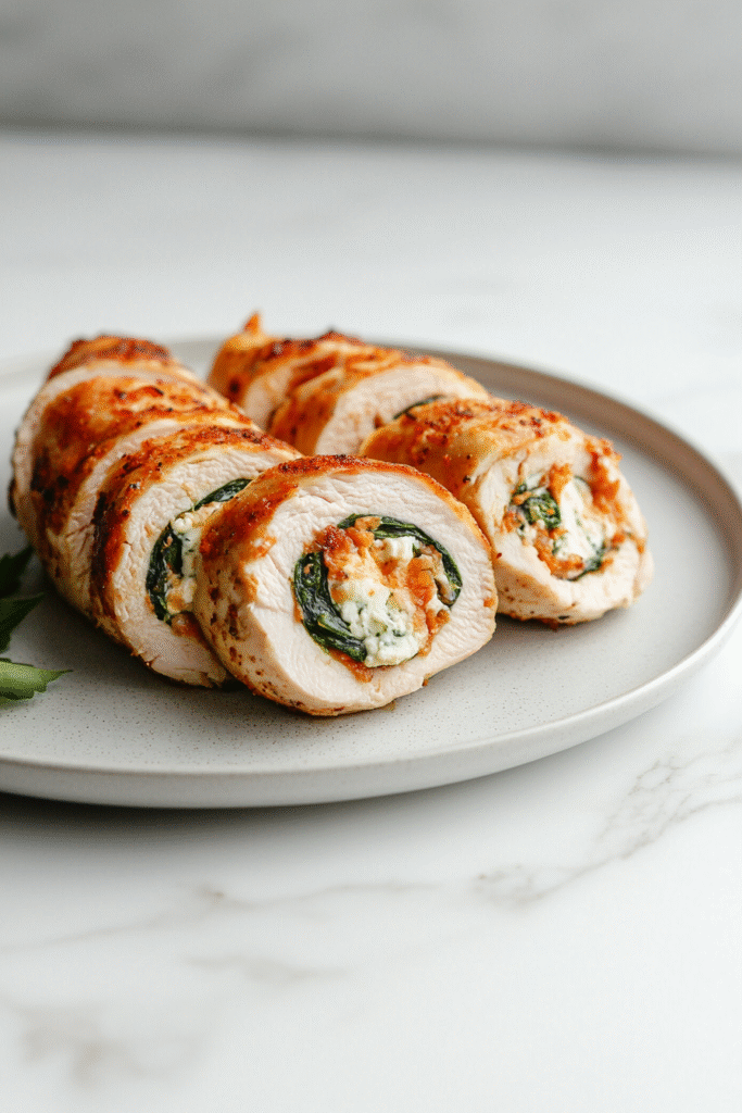 Stuffed Turkey (Chicken) Breast