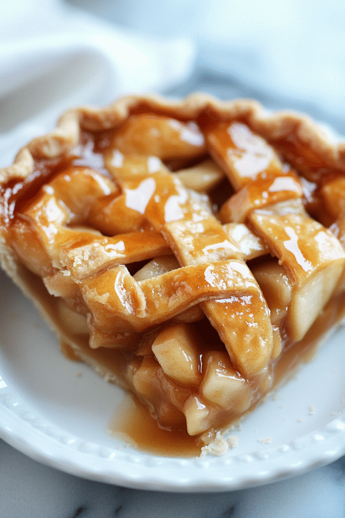 The Salted Caramel Apple Pie