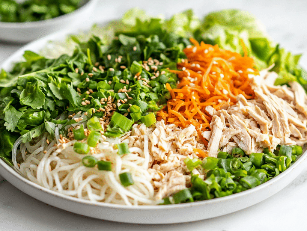 Healthy Asian Chicken Salad Recipe with Big Flavor!