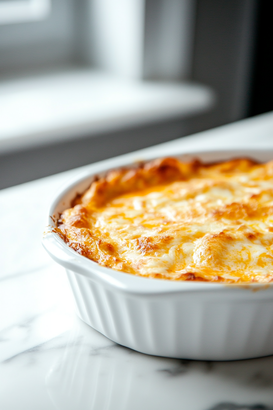 Serve hot with your favorite chips, veggies, or Low-Carb Pea Salad.