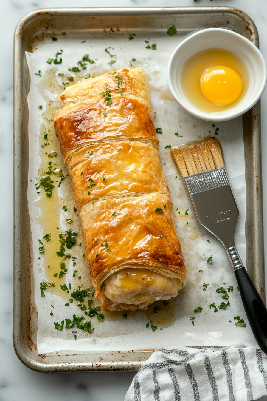 Brush with Egg Wash & Bake