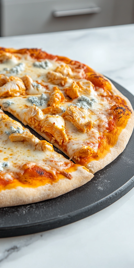 Easy Buffalo Chicken Pizza in 25 Minutes