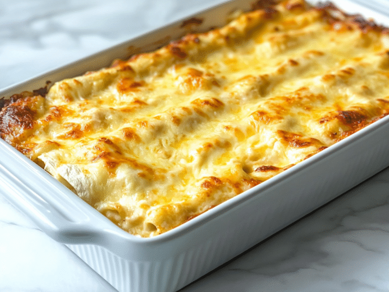 Cheesy Chicken Enchiladas in Just 40 Minutes!