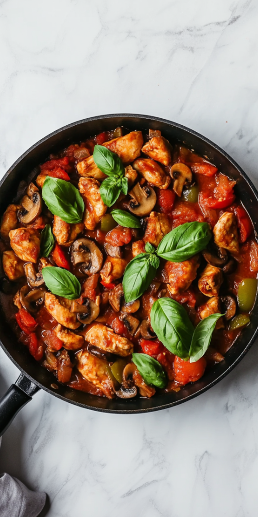 Delicious Chicken Cacciatore Recipe for Dinner!
