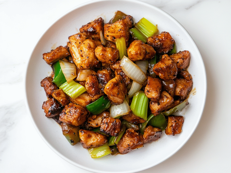 Easy and Quick Black Pepper Chicken in 30 Minutes!