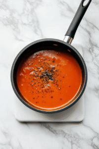 Taste and adjust seasoning or heat if desired.