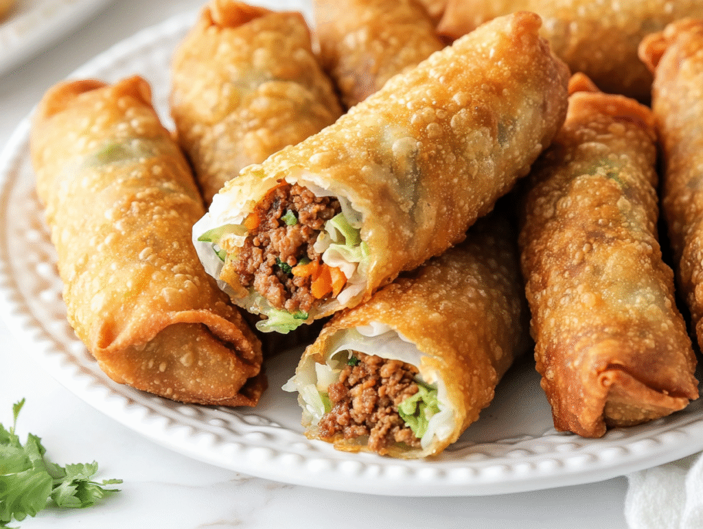 Best Chicken Egg Rolls Recipe!