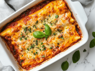 Best Chicken Manicotti Recipe in 40 Mins!