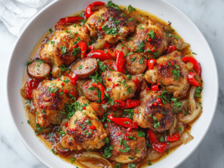 Best Chicken Scarpariello Recipe in 45 Mins!