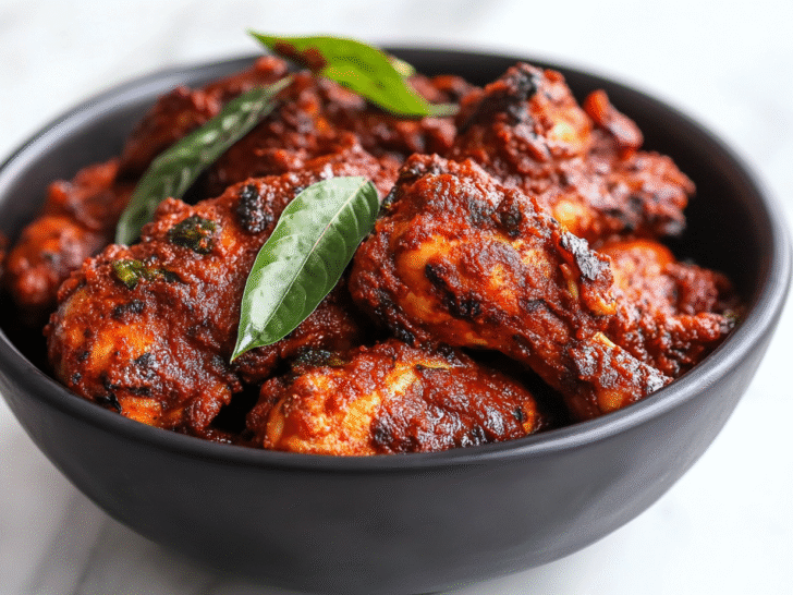 Delicious Chicken Ghee Roast in Under 50 Minutes!