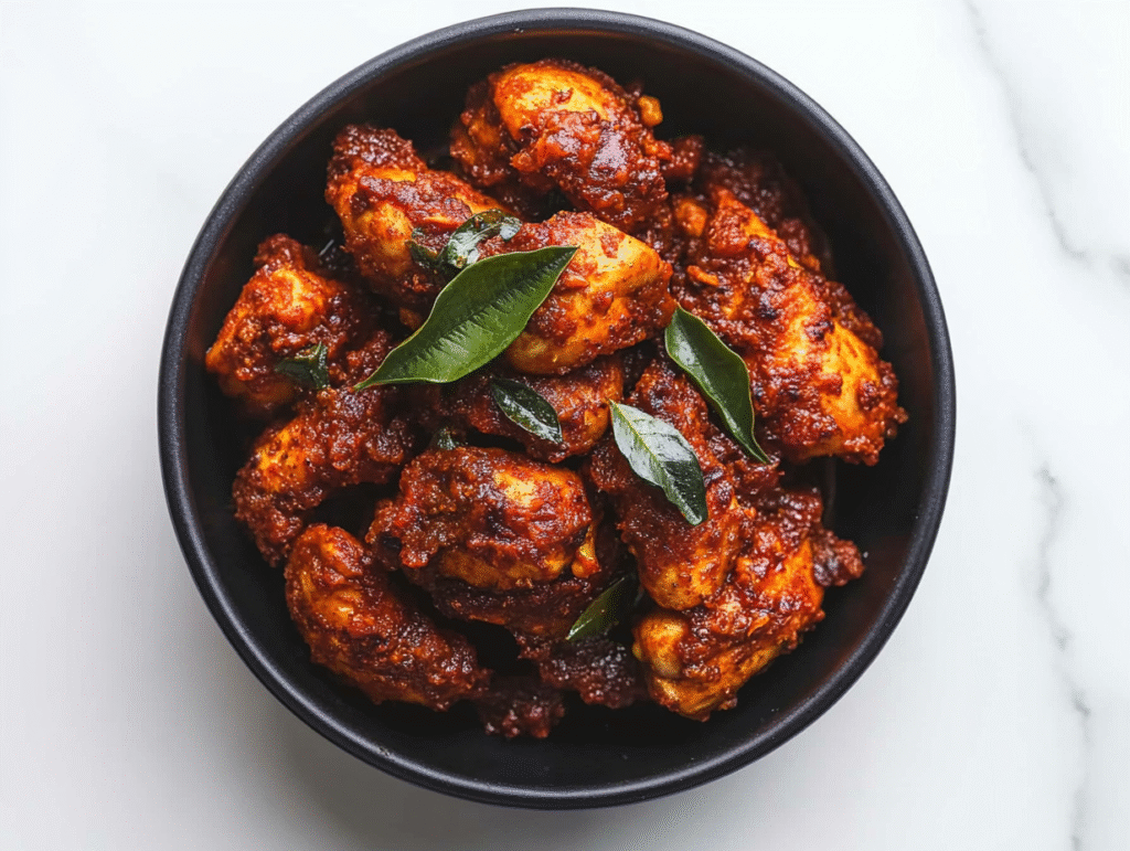 Delicious Chicken Ghee Roast in Under 50 Minutes!