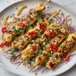 Delicious Chicken Satay Recipe in 30 Minutes!