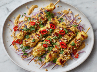 Delicious Chicken Satay Recipe in 30 Minutes!