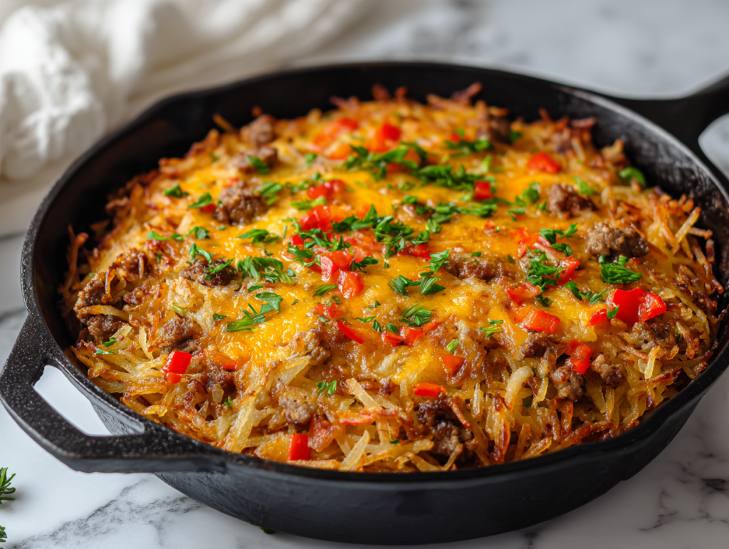 Delicious Loaded Breakfast Hash Recipe!
