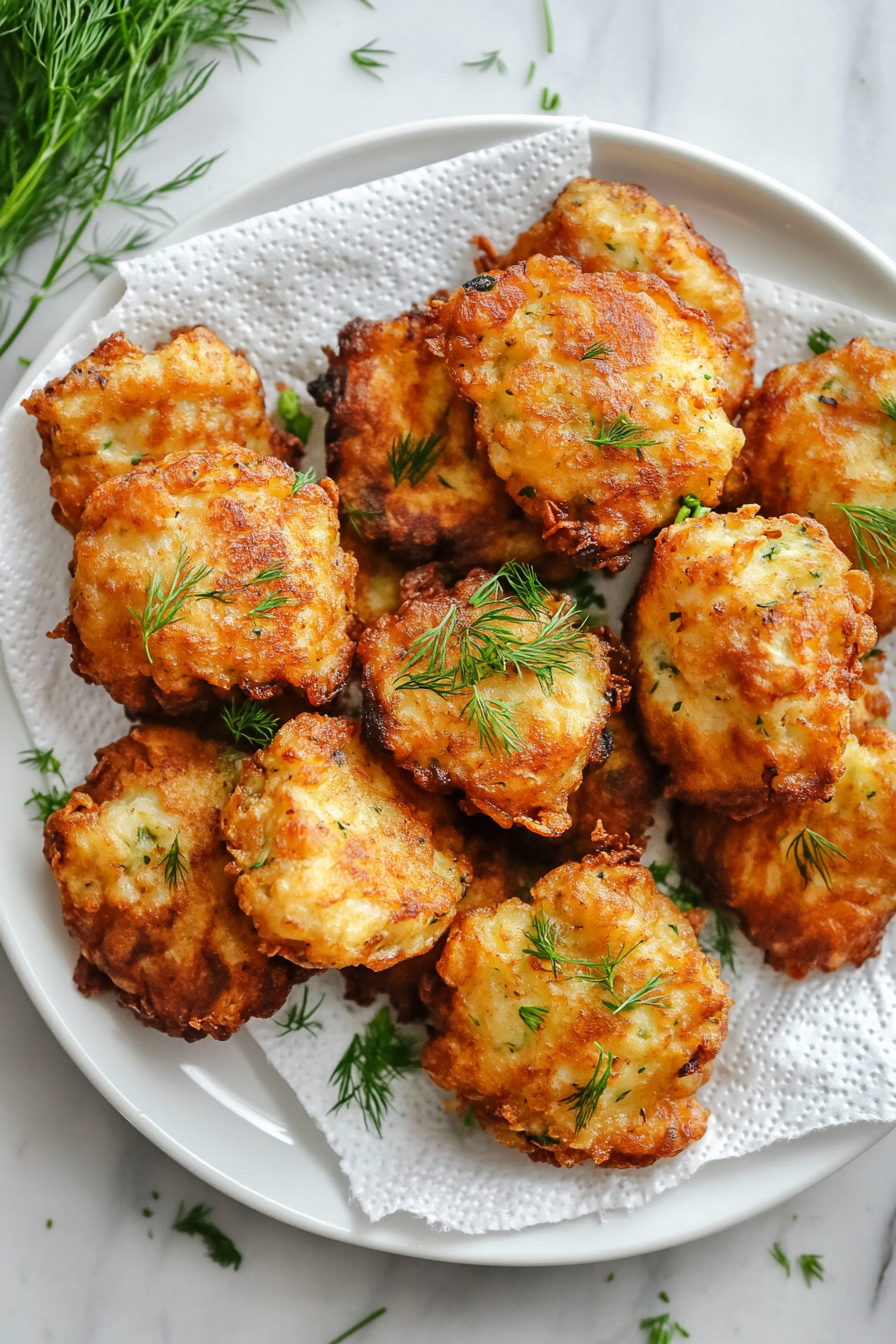 Remove onto a paper towel-lined plate to drain excess oil.