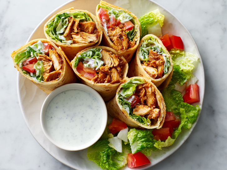 Delicious Firecracker Chicken Wraps Recipe!