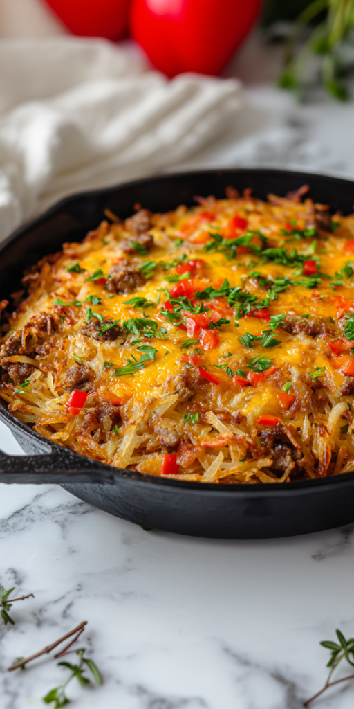 Delicious Loaded Breakfast Hash Recipe!