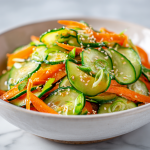 Authentic Carrot Cucumber Salad Recipe in 15 Mins!