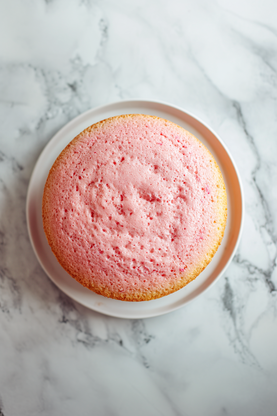 Bake for 30–35 minutes or until a toothpick comes out clean. Let cool before serving. Perfect Homemade Strawberry Cake Recipe!