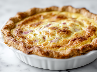 Perfect Amish Rhubarb Custard Pie Recipe!