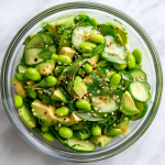 Best Cucumber Edamame Salad Recipe Ever!
