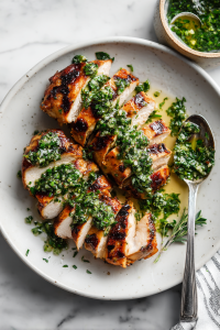 Drizzle with the reserved chimichurri sauce before serving.