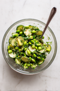 Gently toss everything together until evenly coated.