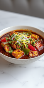 Garnish with julienned ginger and fresh coriander. Serve hot. Delicious Kadai Paneer Recipe – Step-by-Step Guide!