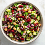 Protein-Packed Mixed Bean Salad in 15 Minutes!