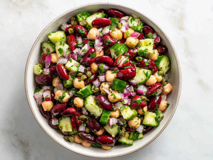 Protein-Packed Mixed Bean Salad in 15 Minutes!