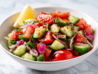 Quick & Easy Kachumber Salad in 10-Minutes!