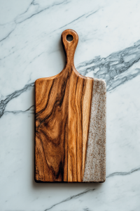 Slice avocado, red onion, and tomato while the chicken rests.